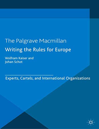 Cover of Writing the Rules for Europe