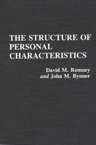 Cover of The Structure of Personal Characteristics