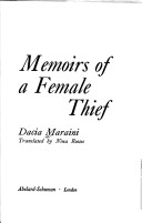 Book cover for Memoirs of a Female Thief