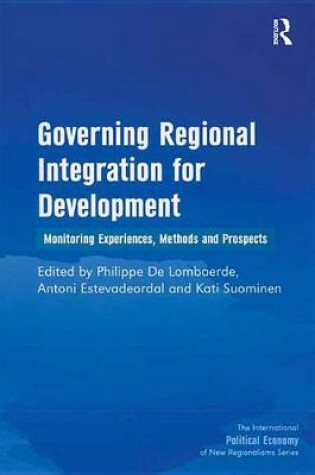 Cover of Governing Regional Integration for Development