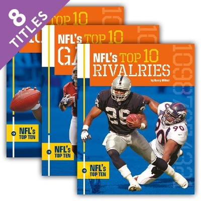 Book cover for Nfl's Top Ten (Set)