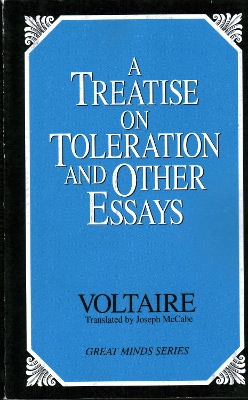 Cover of A Treatise on Toleration and Other Essays