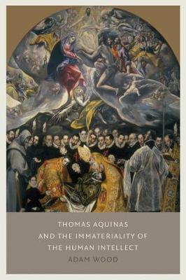 Book cover for Thomas Aquinas on the Immateriality of the Intellect