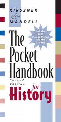 Book cover for The Pocket Handbook for History