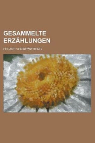 Cover of Gesammelte Erzahlungen