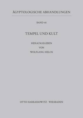 Cover of Tempel Und Kult