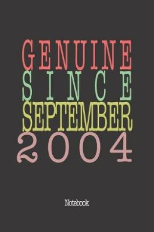 Cover of Genuine Since September 2004