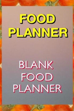 Cover of Food Planner