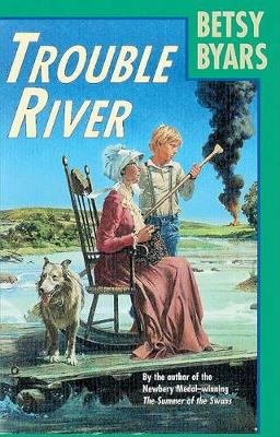 Book cover for Trouble River