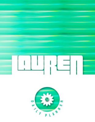 Book cover for Lauren Daily Planner