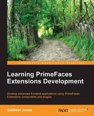 Book cover for Learning PrimeFaces Extensions Development