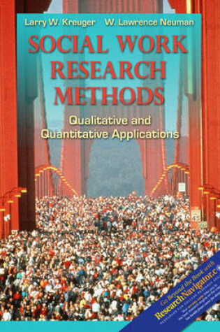 Cover of Social Work Research Methods with Research Navigator