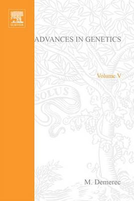 Cover of Advances in Genetics Volume 5