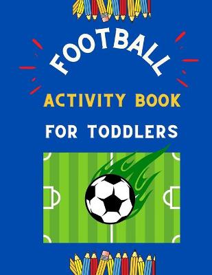 Book cover for Football activity book for toddlers