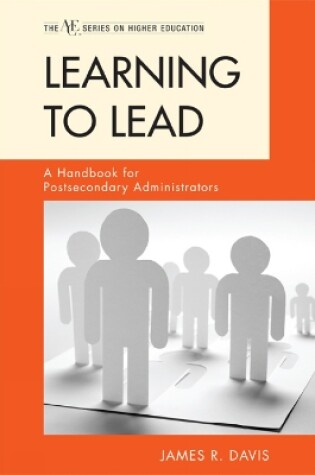 Cover of Learning to Lead