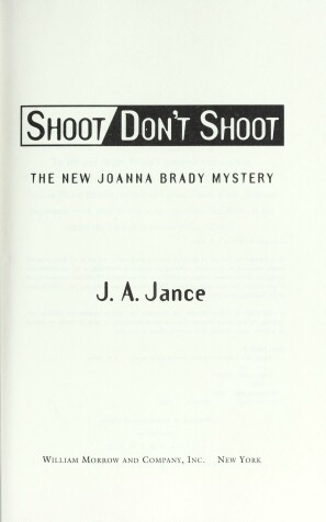 Book cover for Shoot/Don't Shoot