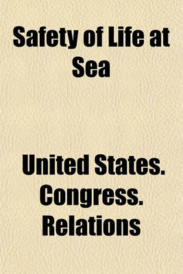 Book cover for Safety of Life at Sea