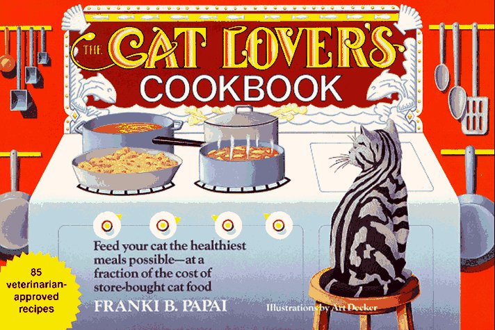 Book cover for The Cat Lover's Cookbook
