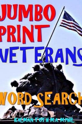 Cover of Jumbo Print Veterans Word Search