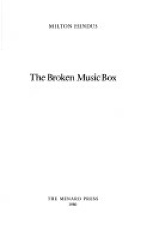 Cover of The Broken Music Box
