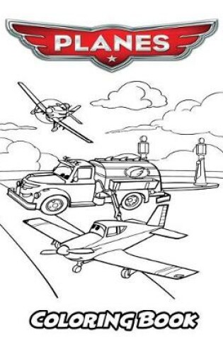 Cover of Planes Coloring Book