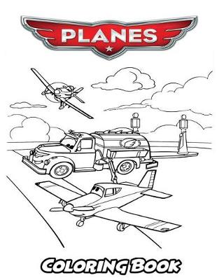 Book cover for Planes Coloring Book