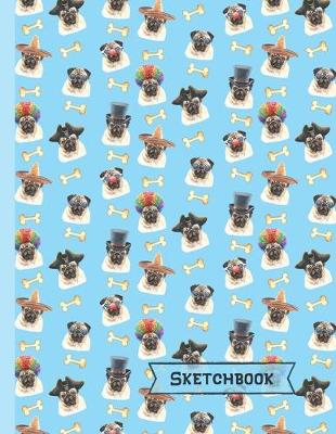 Book cover for Pugs Sketchbook