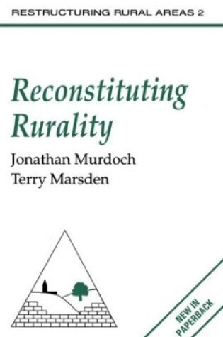 Cover of Reconstituting Rurality