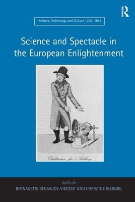 Book cover for Science and Spectacle in the European Enlightenment