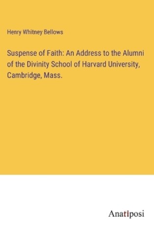 Cover of Suspense of Faith