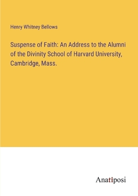 Book cover for Suspense of Faith