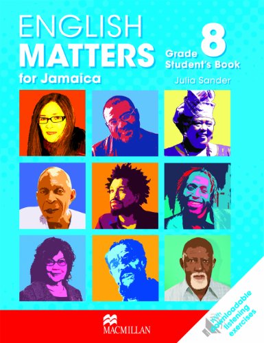 Book cover for English Matters for Jamaica Grade 8 Student's Book