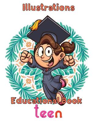 Book cover for Illustrations Educational Book Teen