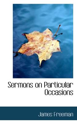 Book cover for Sermons on Particular Occasions