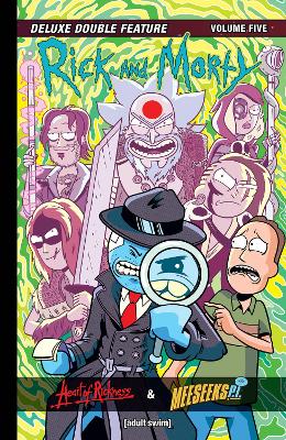 Book cover for Rick and Morty Deluxe Double Feature Vol. 5