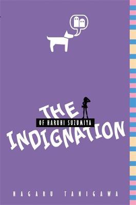 Book cover for The Indignation of Haruhi Suzumiya (light novel)