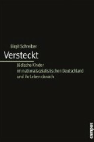 Cover of Versteckt
