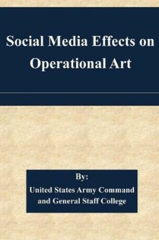 Cover of Social Media Effects on Operational Art