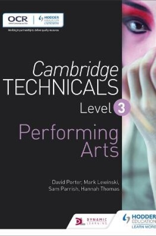 Cover of Cambridge Technicals Level 3 Performing Arts