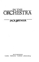 Book cover for In the Orchestra