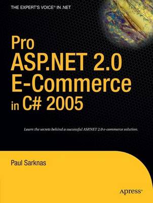 Book cover for Pro ASP.NET 2.0 E-Commerce in C# 2005