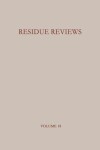 Book cover for Residue Reviews / Ruckstands-Berichte