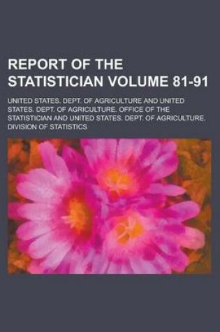 Cover of Report of the Statistician Volume 81-91