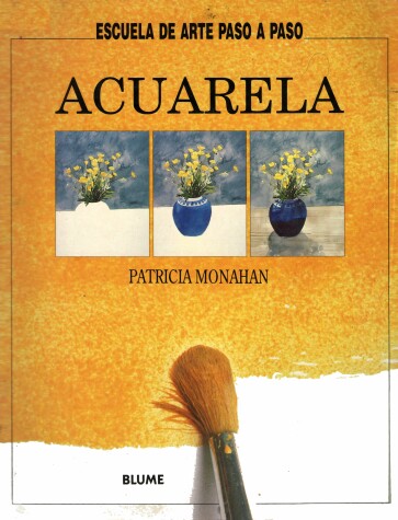 Book cover for Acuarela - Escuela de Arte Paso a Paso