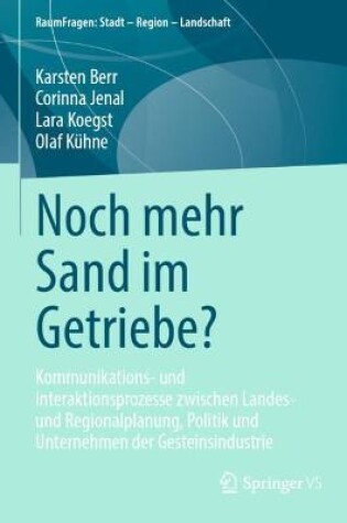 Cover of Noch mehr Sand im Getriebe?