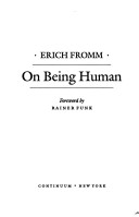 Book cover for On Being Human