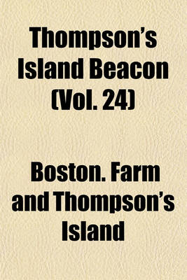 Book cover for Thompson's Island Beacon (Vol. 24)