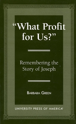 Book cover for 'What Profit for Us?'