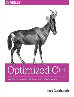 Book cover for Optimized C++