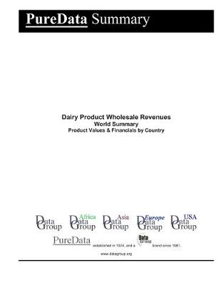 Cover of Dairy Product Wholesale Revenues World Summary